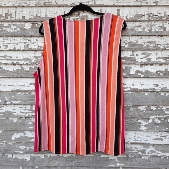 🌟 Hawthorne striped tank top size 2xl nwt - Picture 3 of 5
